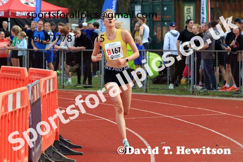 Womens Under-17s, 2024 Northern Mens 6 and Womens 4 and Youngsters Relays, Stanley Park, Blackpool.  Photo: David T. Hewitson/Sports for All Pics